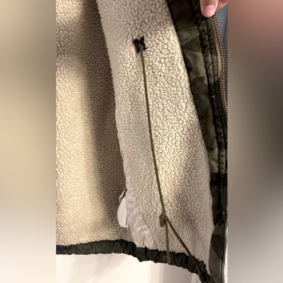Abercrombie thick canvas camouflage jacket - Picture 5 of 6